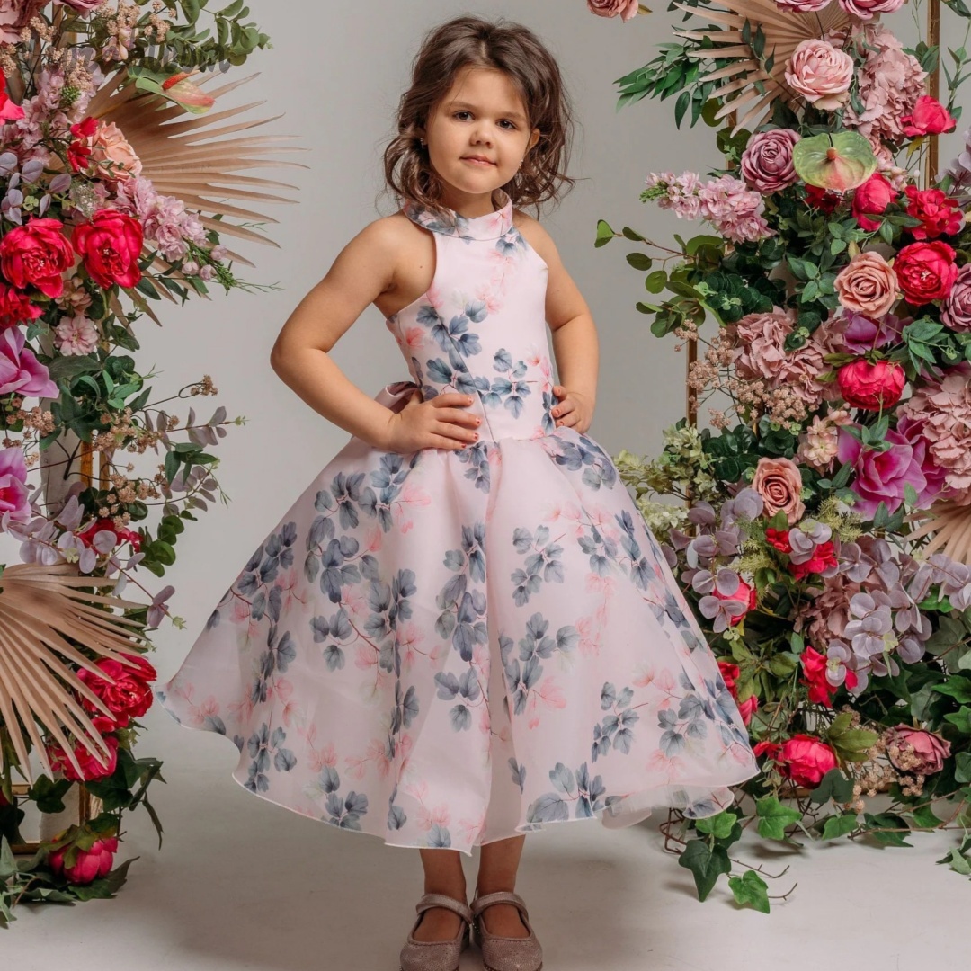 Formal Attire Woman - Dziewczęca sukienka wizytowa z własnym nadrukiem,