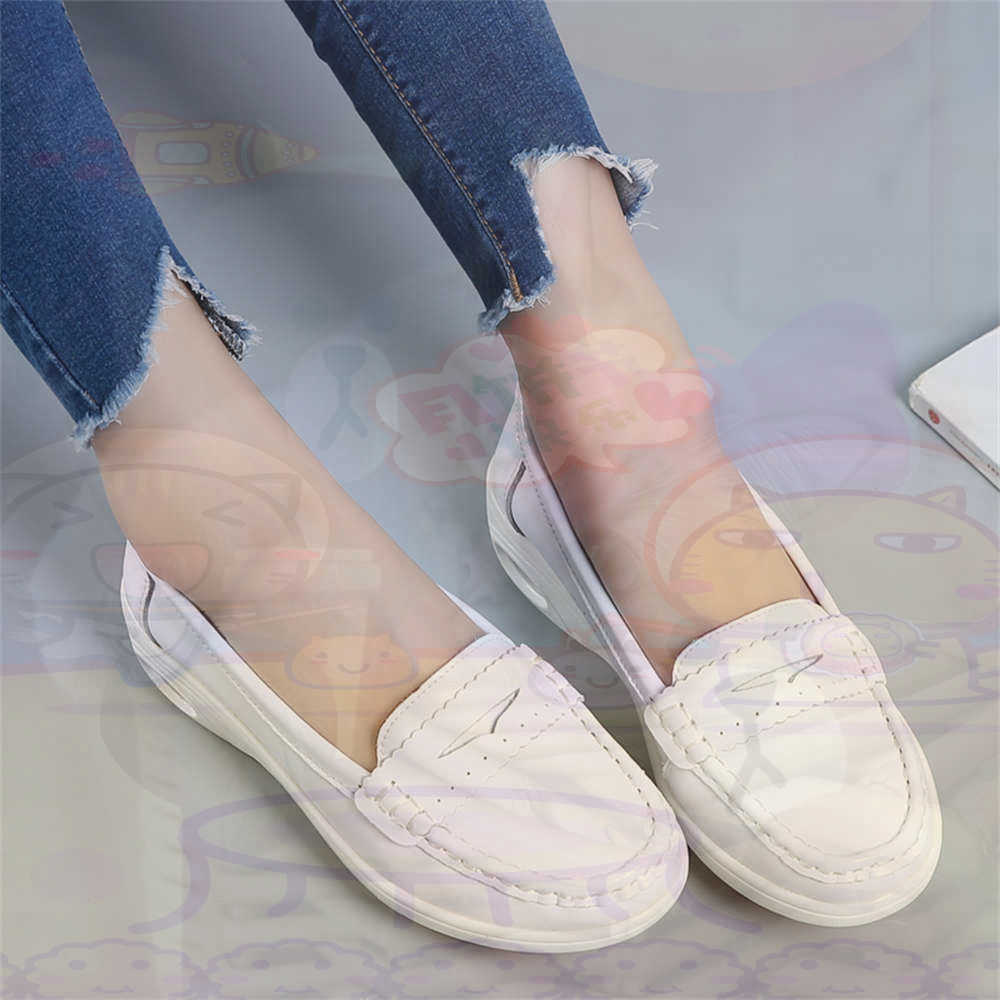 Formal Women Daily Wear Footwear - Miękkie wsuwane buty damskie w dużych
