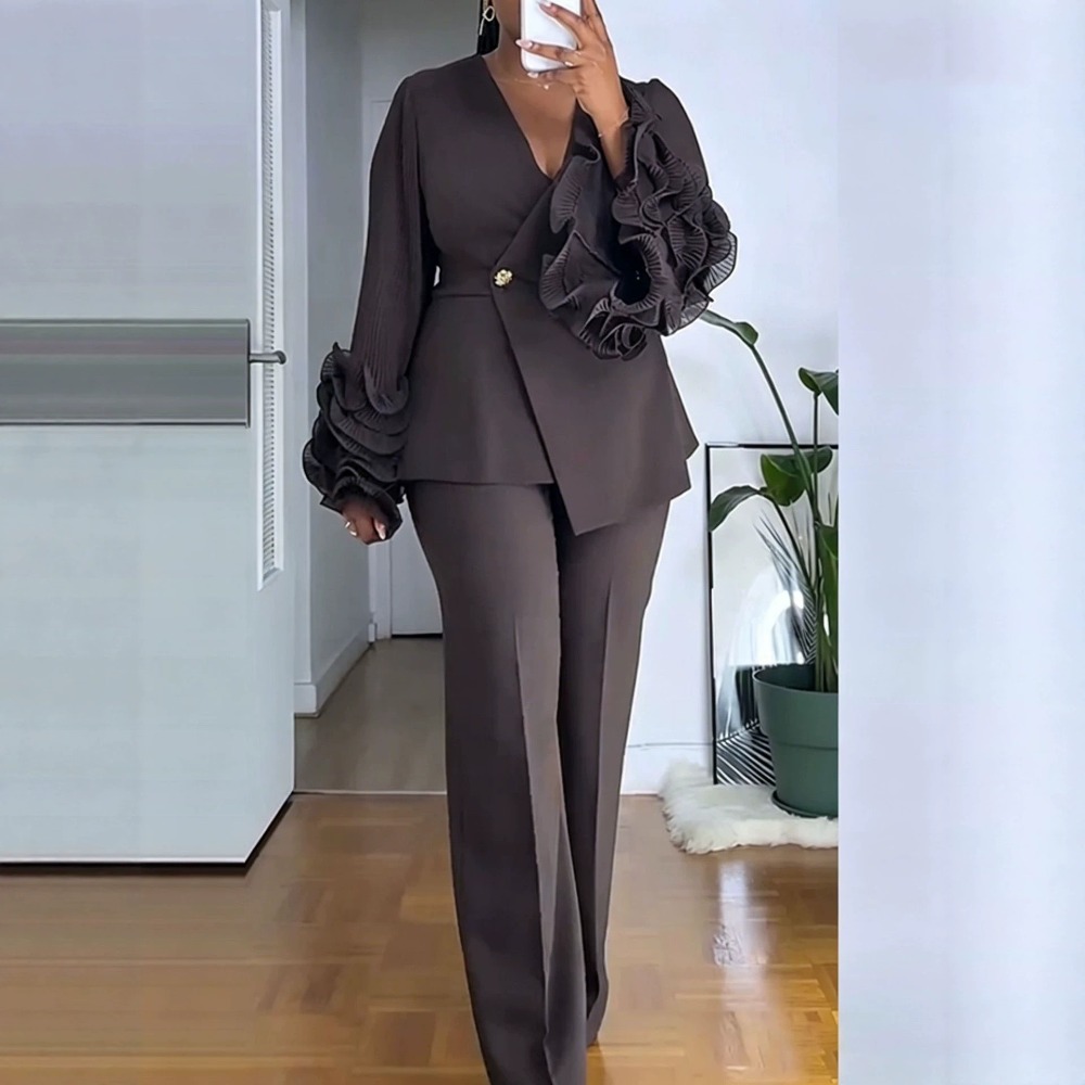 Women'S Formal Wear Suits - Damski dwuczęściowy garnitur ze spodniami, elegancki