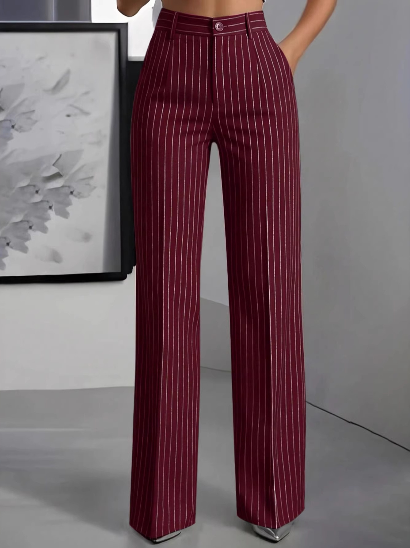 Eleganckie spodnie garniturowe – Women'S Formal Wear Suits recenzja i cena