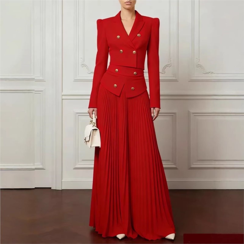 Elegancki Zestaw Dwuczęściowy: – Women'S Formal Wear Suits recenzja i cena