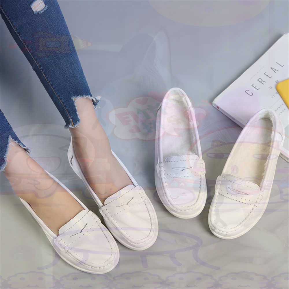 Miękkie wsuwane buty damskie w – Formal Women Daily Wear Footwear recenzja i cena